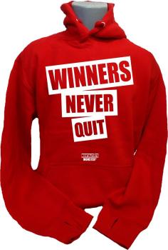 Hoodie Winners Never Quit rot