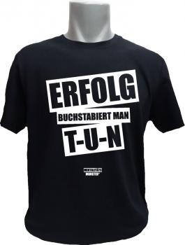 T-Shirt Erfolg schwarz