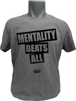 T-Shirt Mentality graumeliert