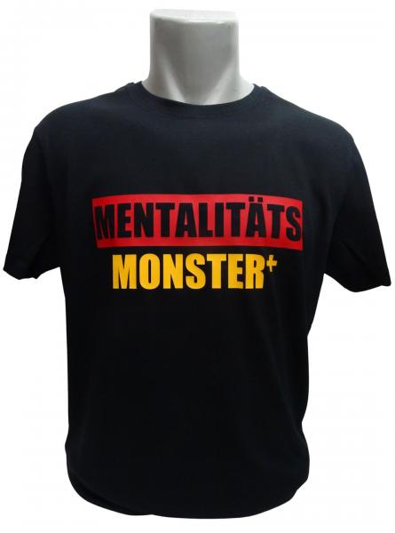 T-Shirt Mentalitätsmonster Deutschland schwarz