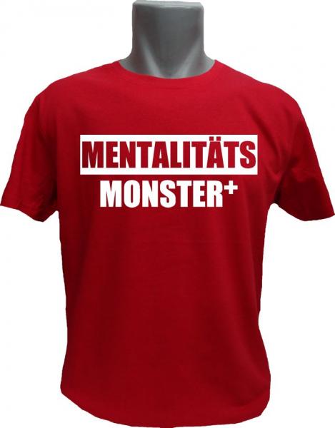 T-Shirt Mentalitätsmonster rot