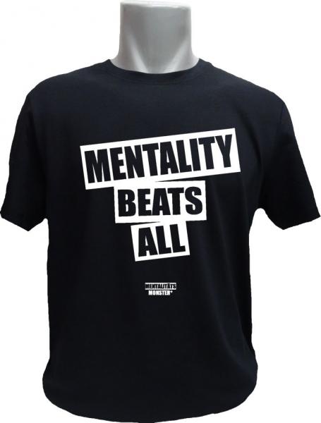T-Shirt Mentality schwarz