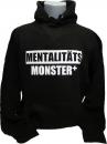 Hoodie Mentalitätsmonster schwarz